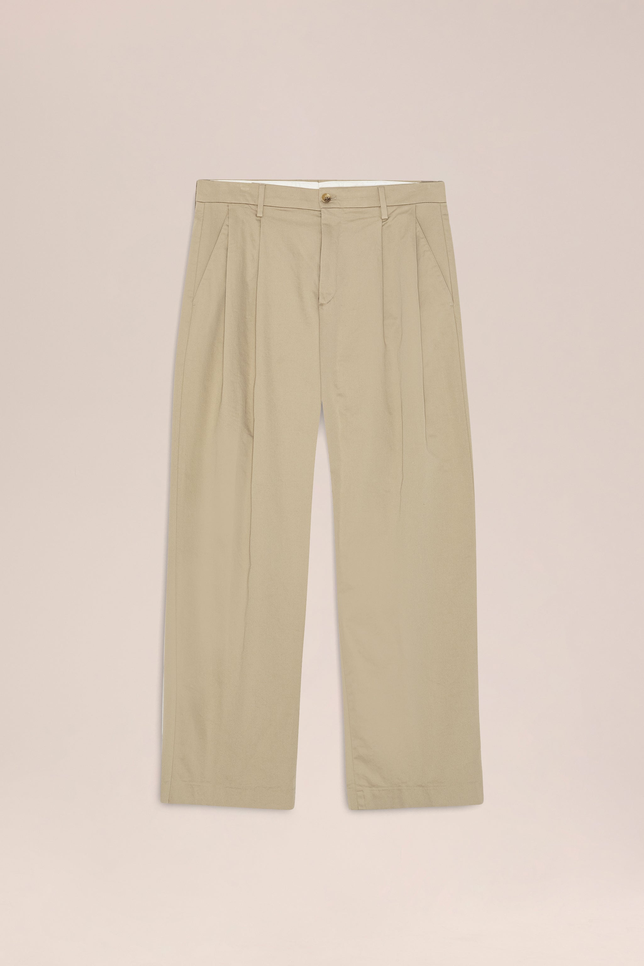 NN.07 Justin Wide Leg Trousers 1420 - Desert Khaki