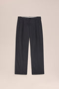 NN.07 Justin Wide Leg Trousers 1420 - Marine Navy