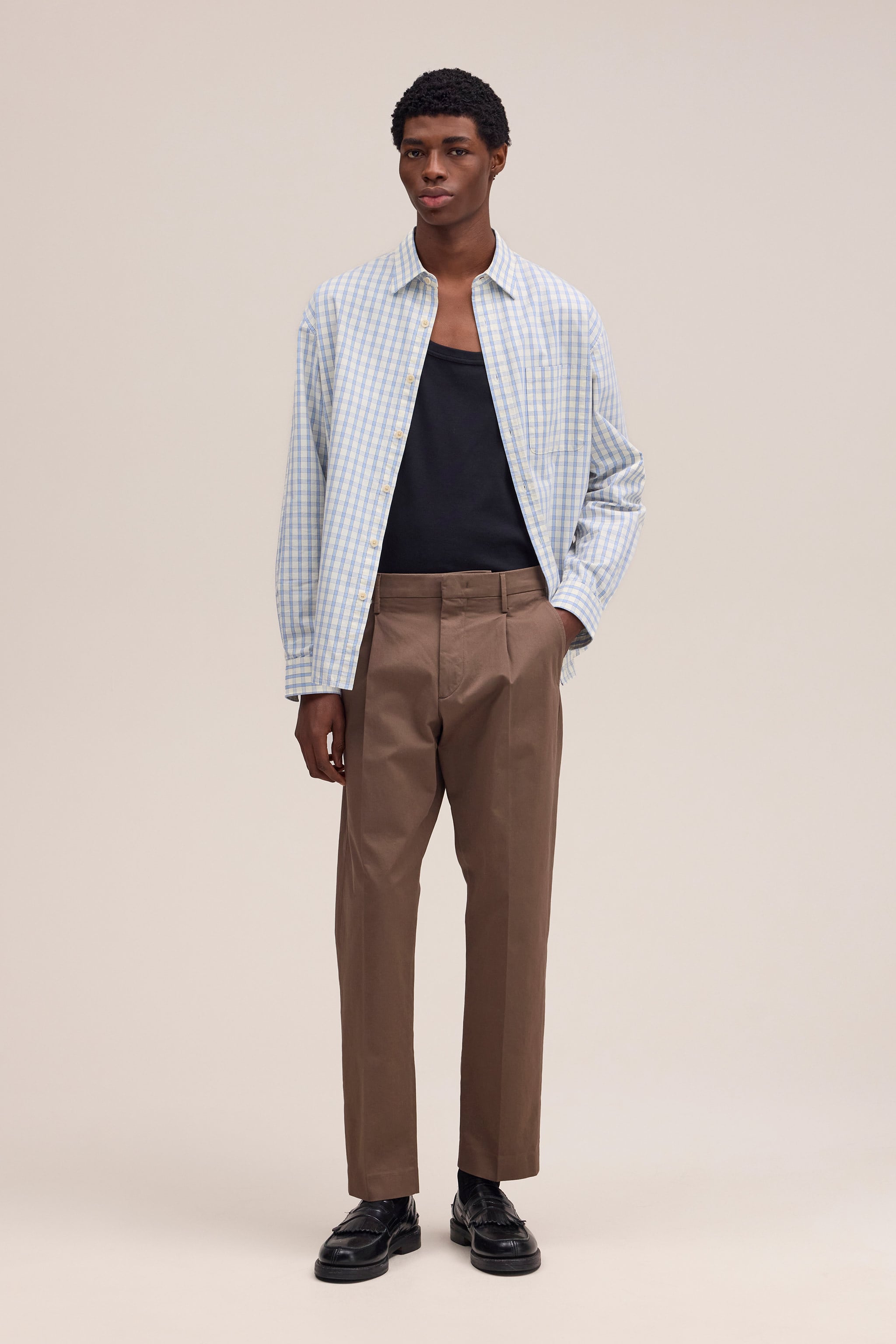 NN.07 Bill Tapered Leg Trouser 1804 - Mable Husk
