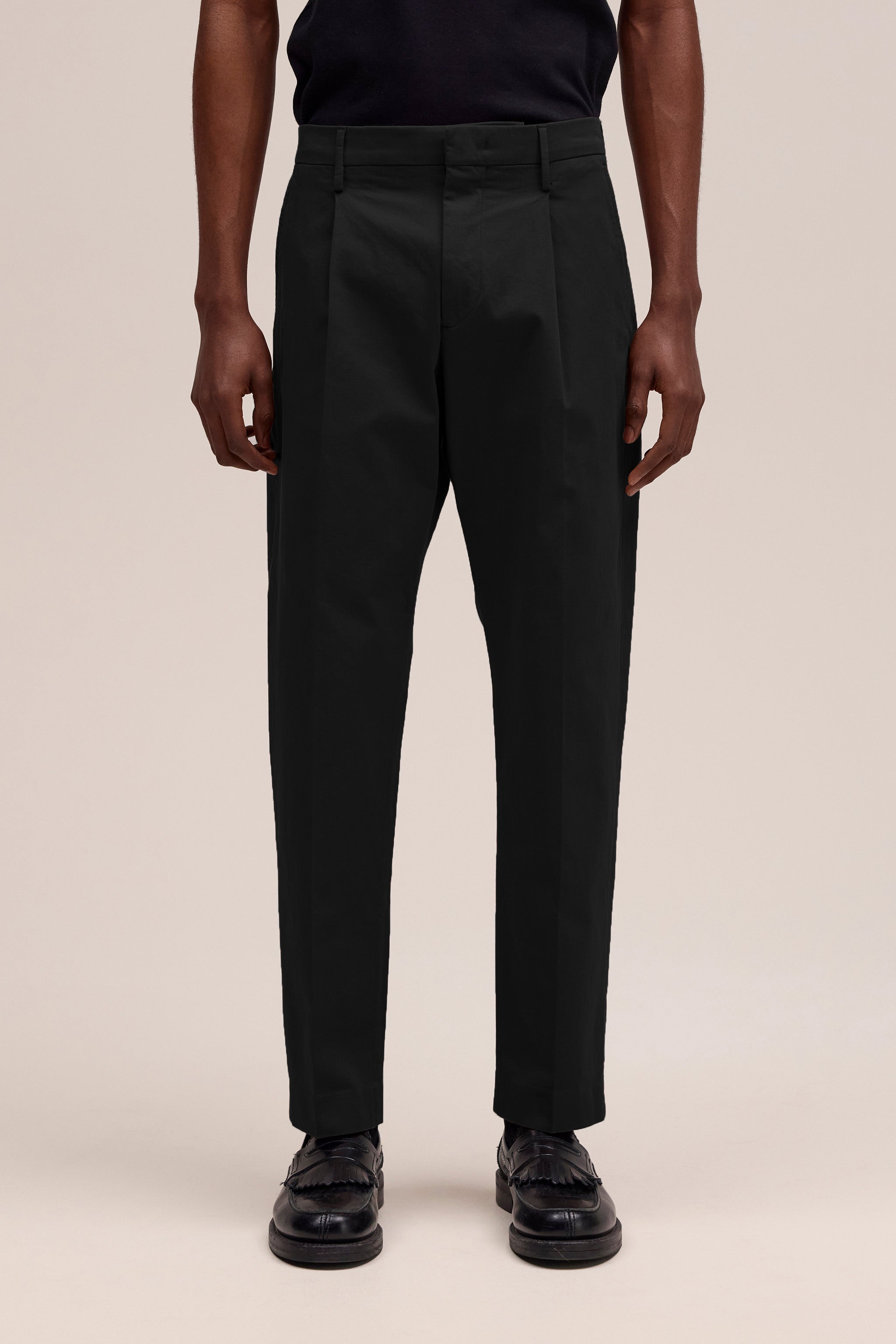 NN.07 Bill Tapered Leg Trouser 1804 - Black