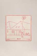 NN.07 Hub Silk Scarf 90032 - Ivory