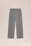 NN.07 Kay Relaxed Fit Wool Blend Trouser 10037 - Light Grey Melange