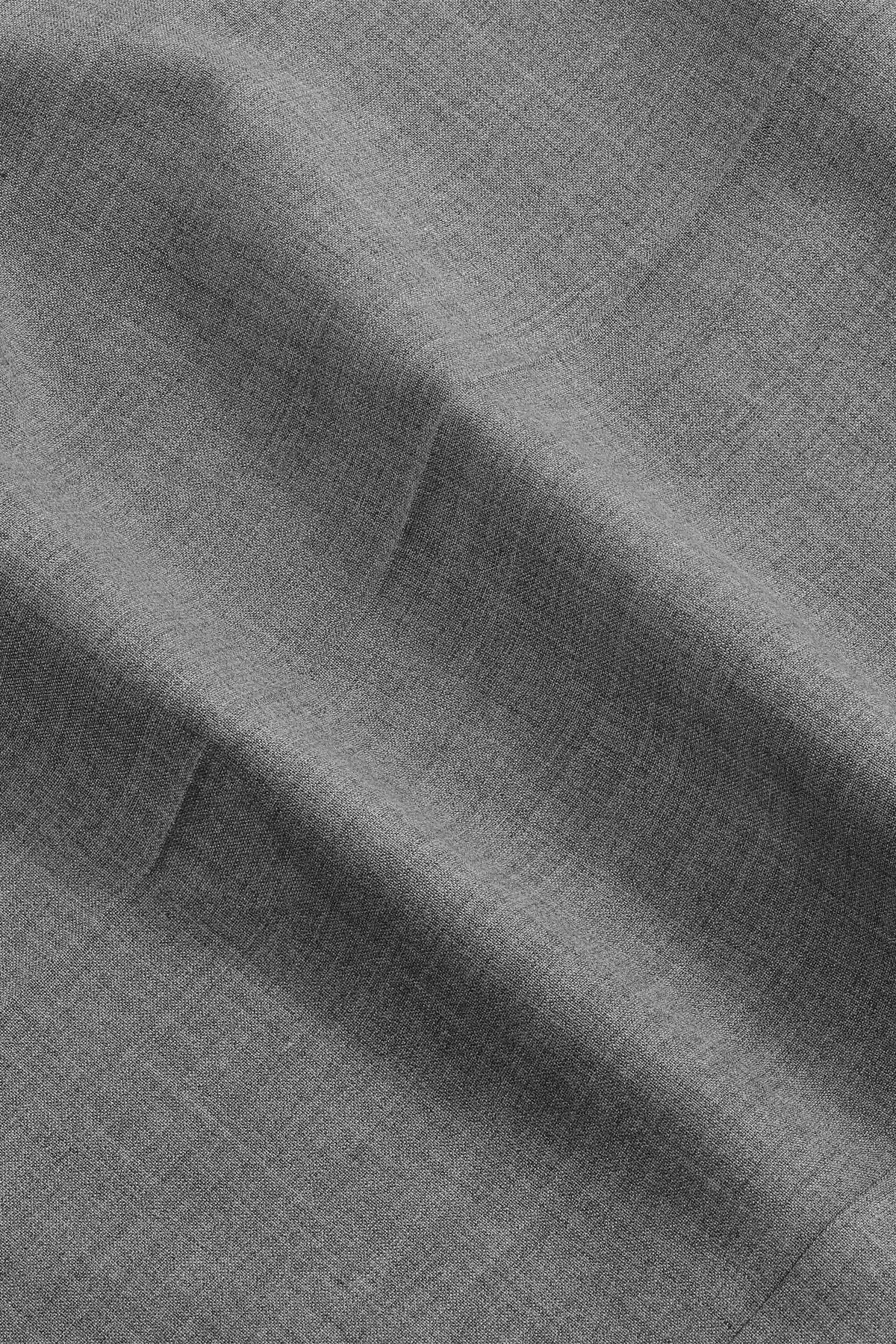 NN.07 Kay Relaxed Fit Wool Blend Trouser 10037 - Light Grey Melange