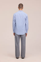 NN.07 Quinsy Check Shirt 50070 - Cobolt Check