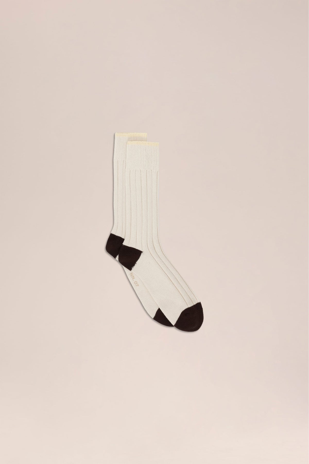 NN.07 Ribbo Sock 90042 - Ivory