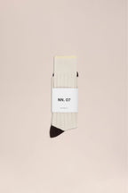 NN.07 Ribbo Sock 90042 - Ivory