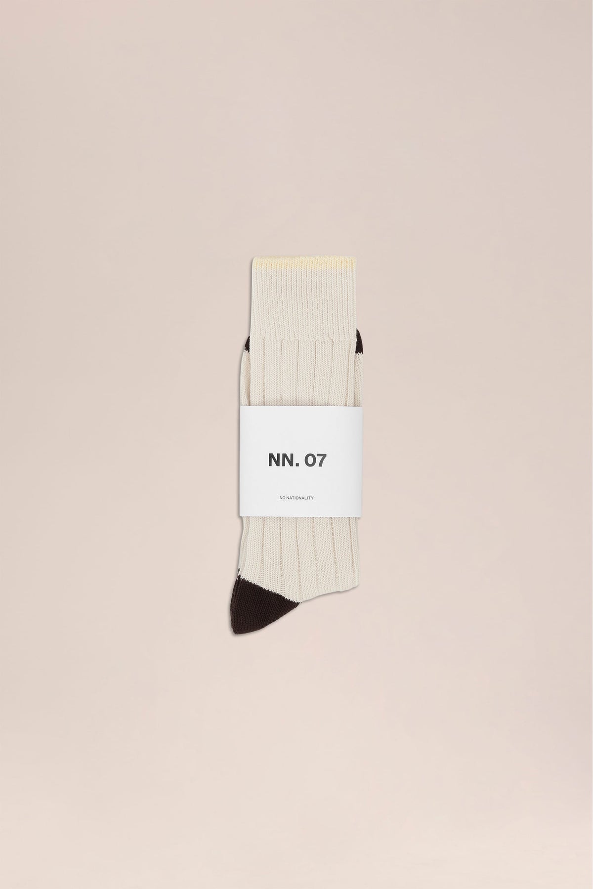 NN.07 Ribbo Sock 90042 - Ivory