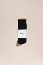 NN.07 Ribbo Sock 90042 - Black