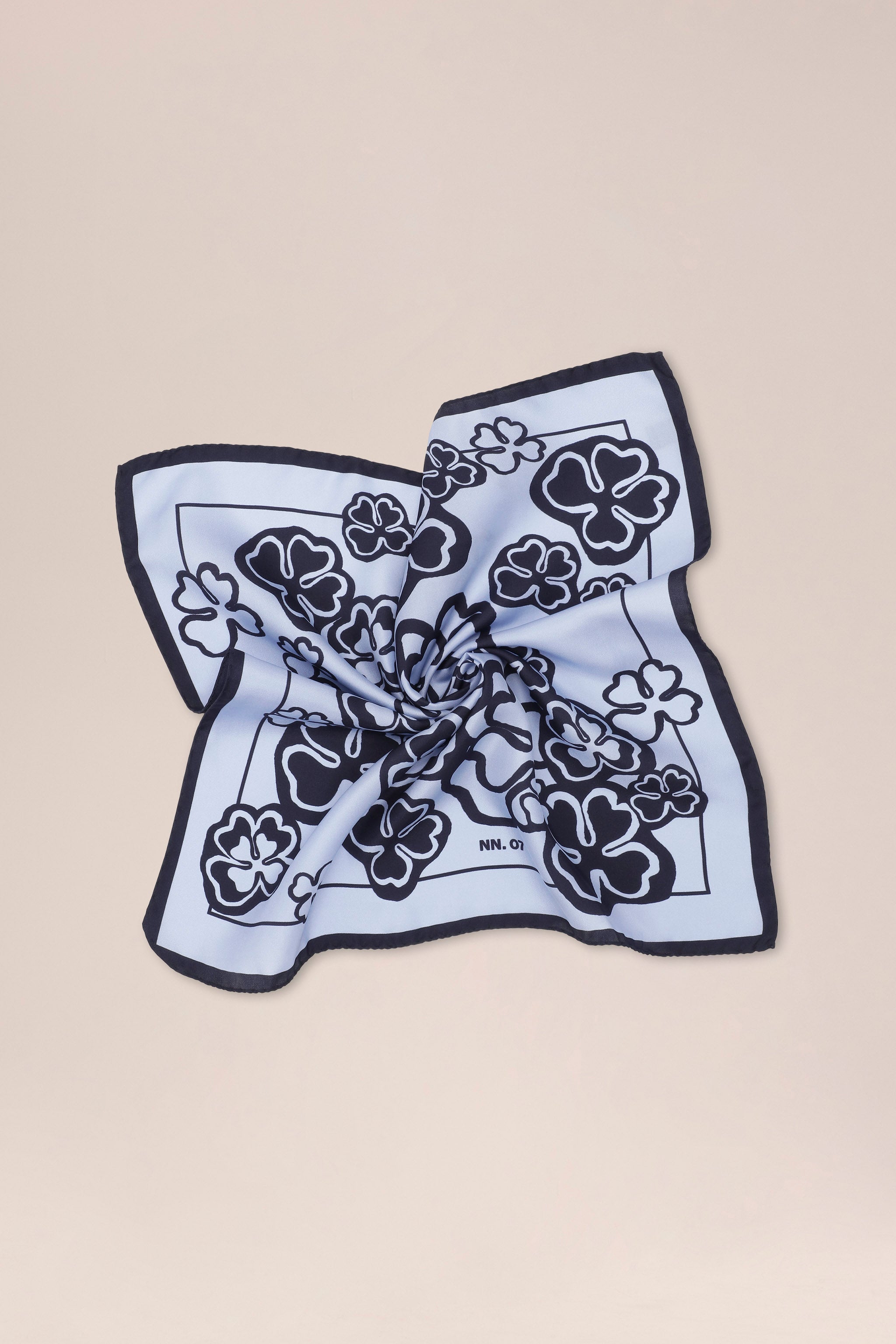 NN07 Bloc Silk Scarf 90032