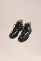 NN.07 x Fracap Italian Leather Boots M127 - Black