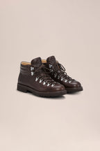 NN.07 x Fracap Italian Leather Boots M127 - Dark Brown