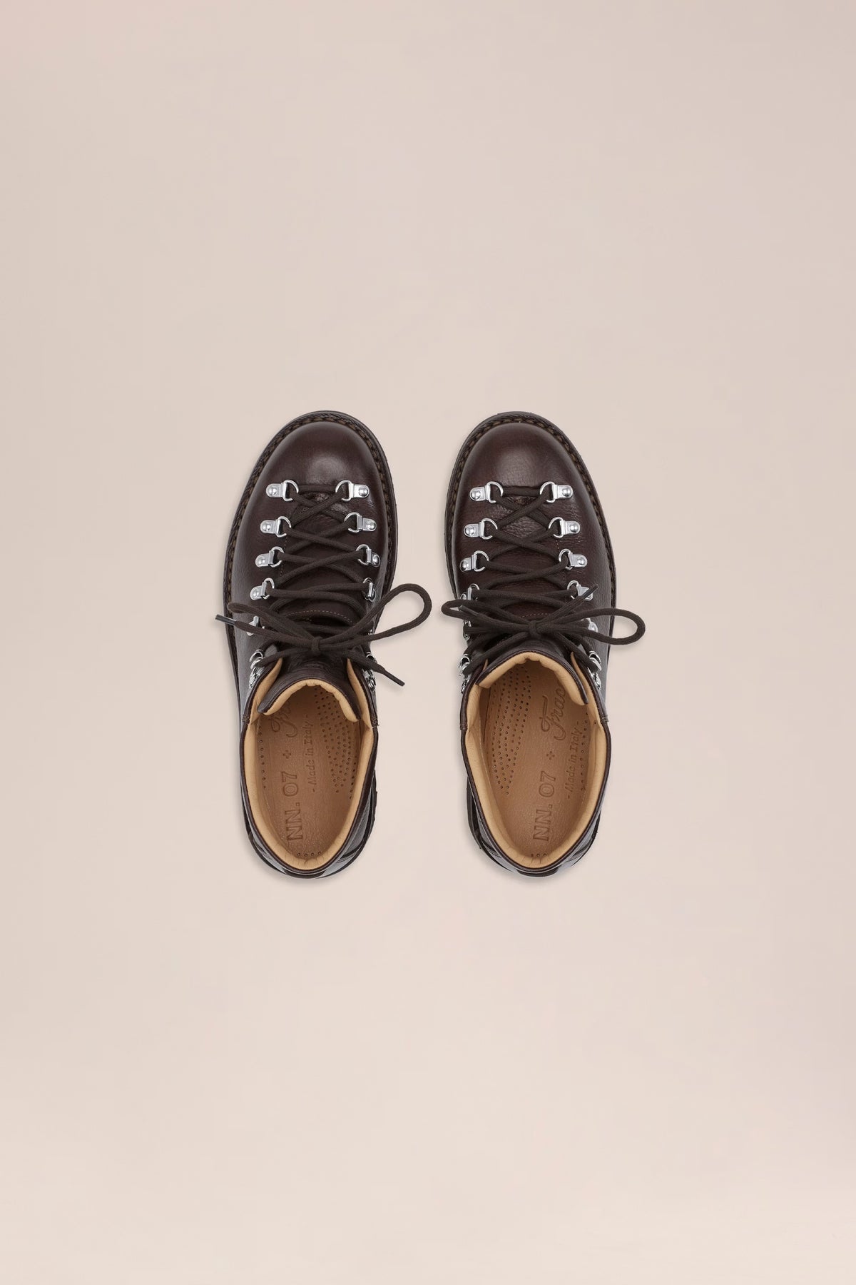 NN.07 x Fracap Italian Leather Boots M127 - Dark Brown