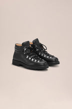NN.07 x Fracap Italian Leather Boots M127 - Black