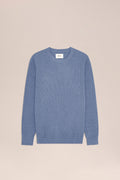 NN.07 Danny Lightweight Sweater 6429  - Stone Blue