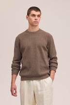 NN.07 Danny Lightweight Sweater 6429  - Mable Husk