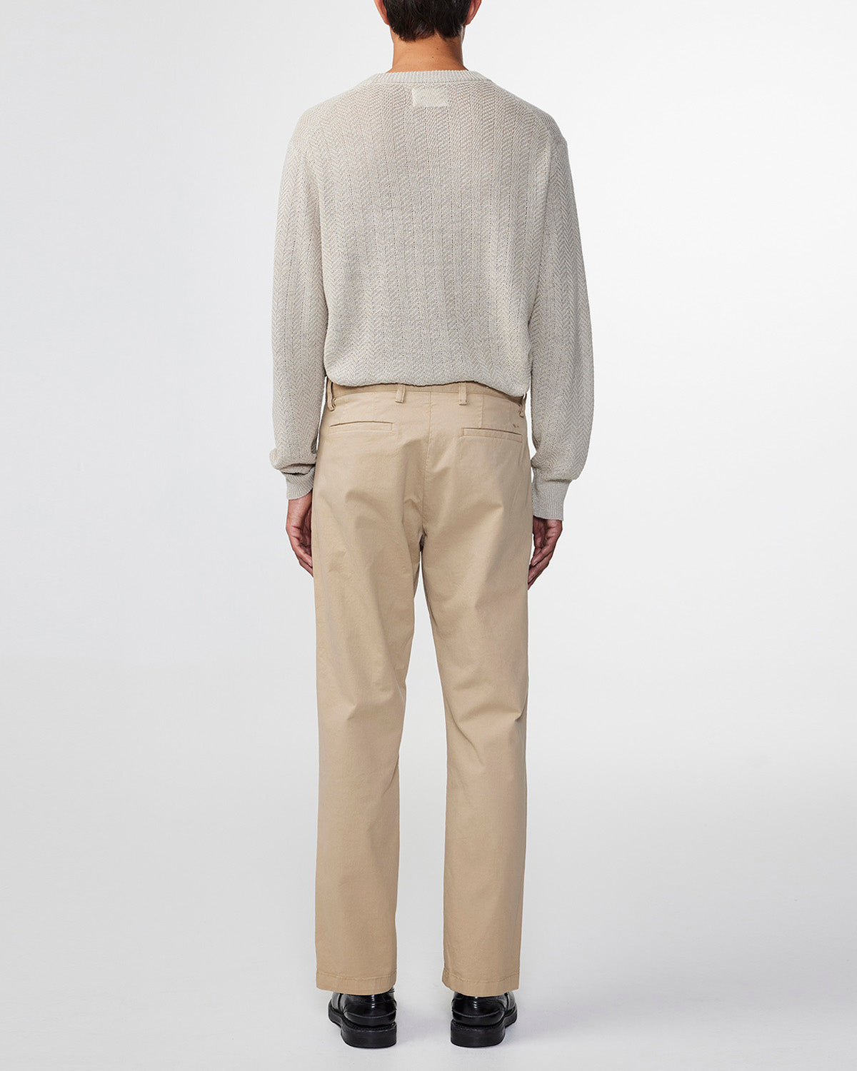 NN07 Alex Khaki Beige Straight Leg Chino Trouser 1010