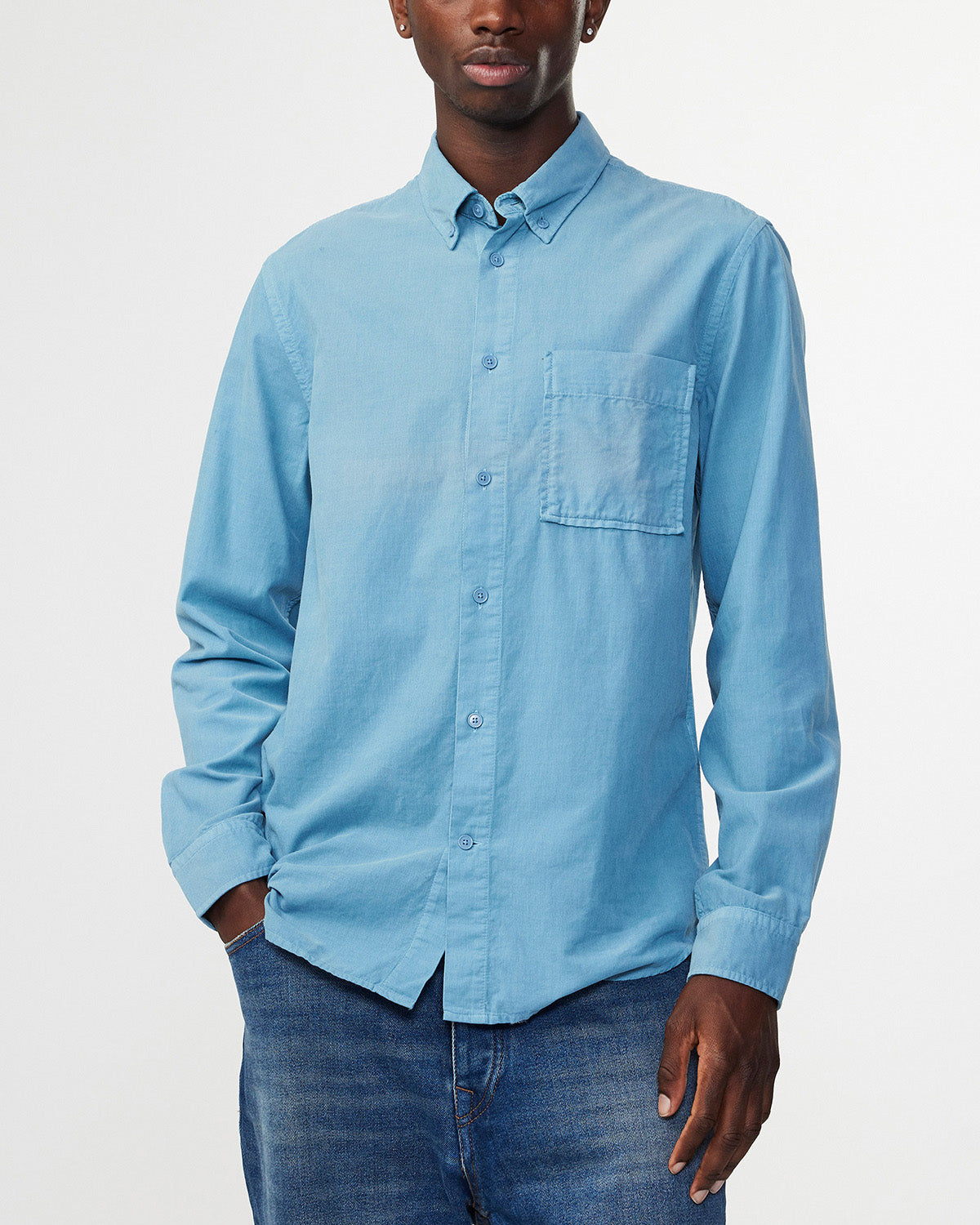 NN.07 Arne Button Down Cord Shirt 5082