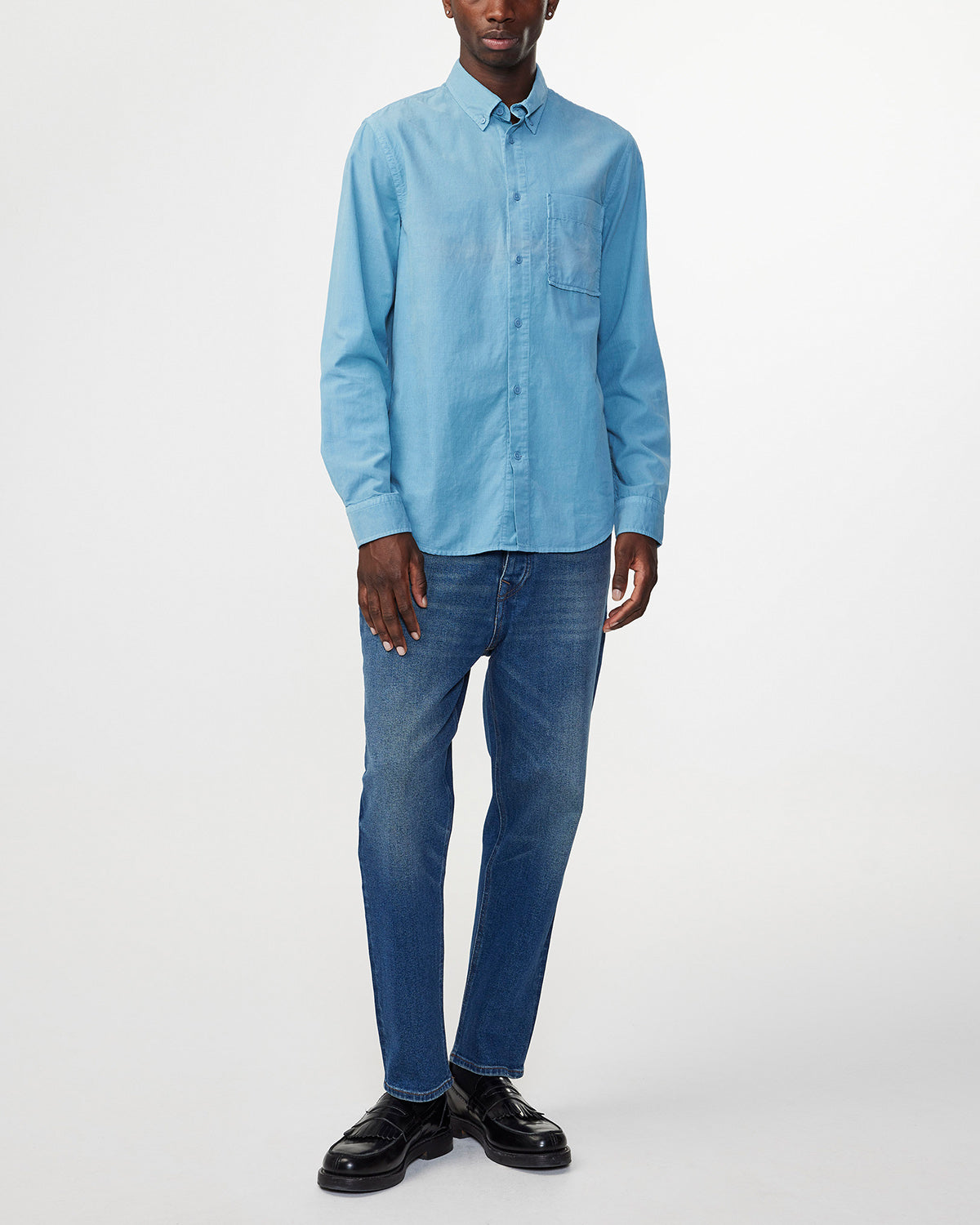NN.07 Arne Button Down Cord Shirt 5082