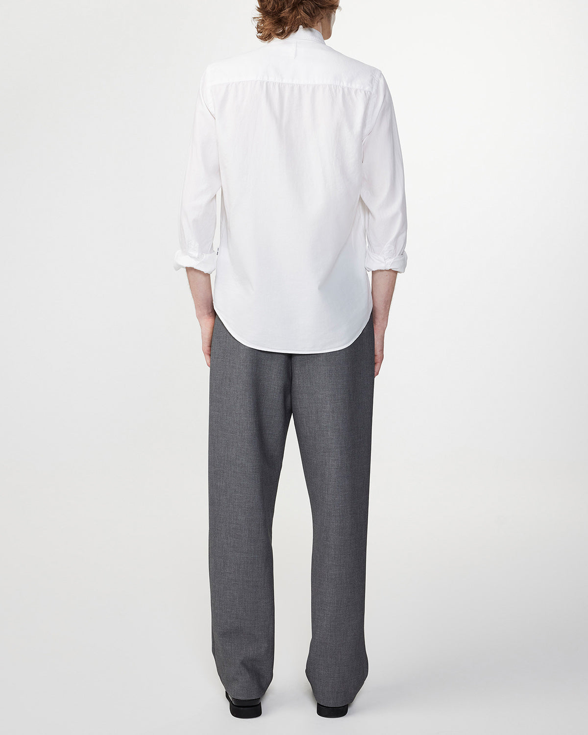 NN07 Arne White Button Down Twill Shirt 5655
