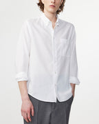NN07 Arne White Button Down Twill Shirt 5655