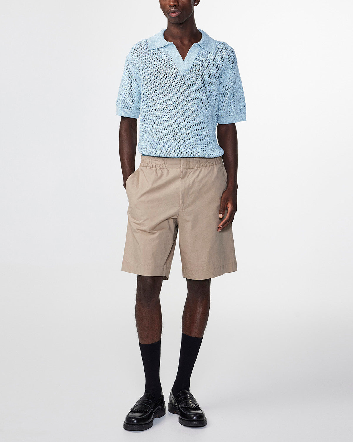 NN07 Seb Cotton Blend Shorts 1811