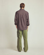Larriet Grant Shirt - Navy Plaid