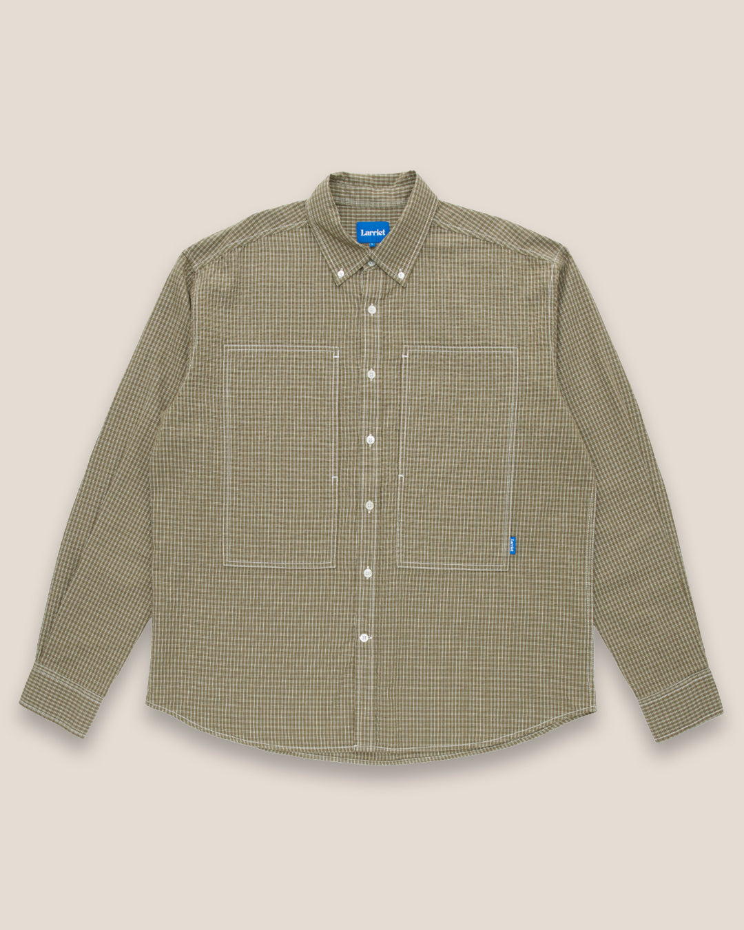 Larriet Grant Shirt Green Check