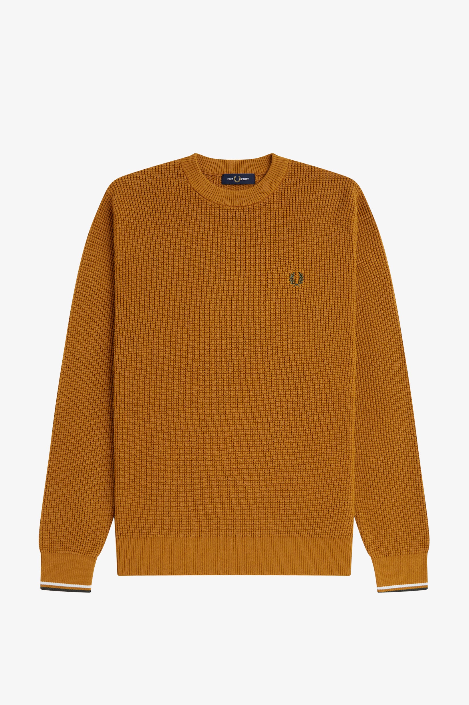 Fred Perry Waffle Stitch Jumper K6507