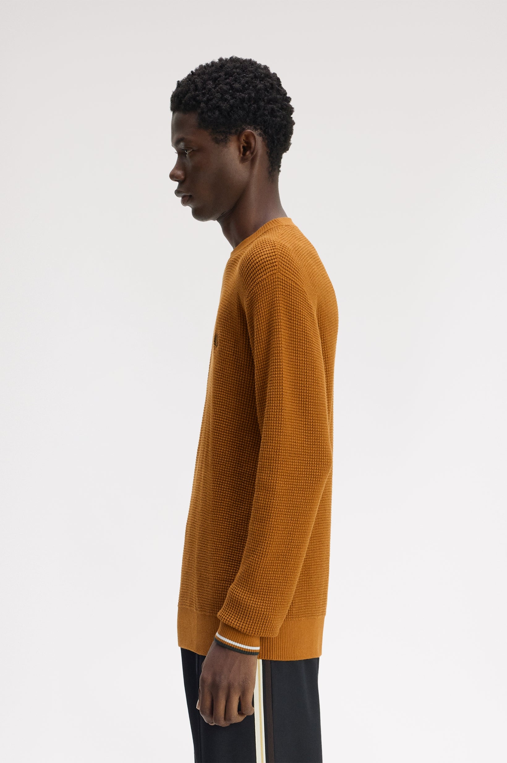 Fred Perry Waffle Stitch Jumper K6507