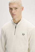 Fred Perry Waffle Stitch Half Zip