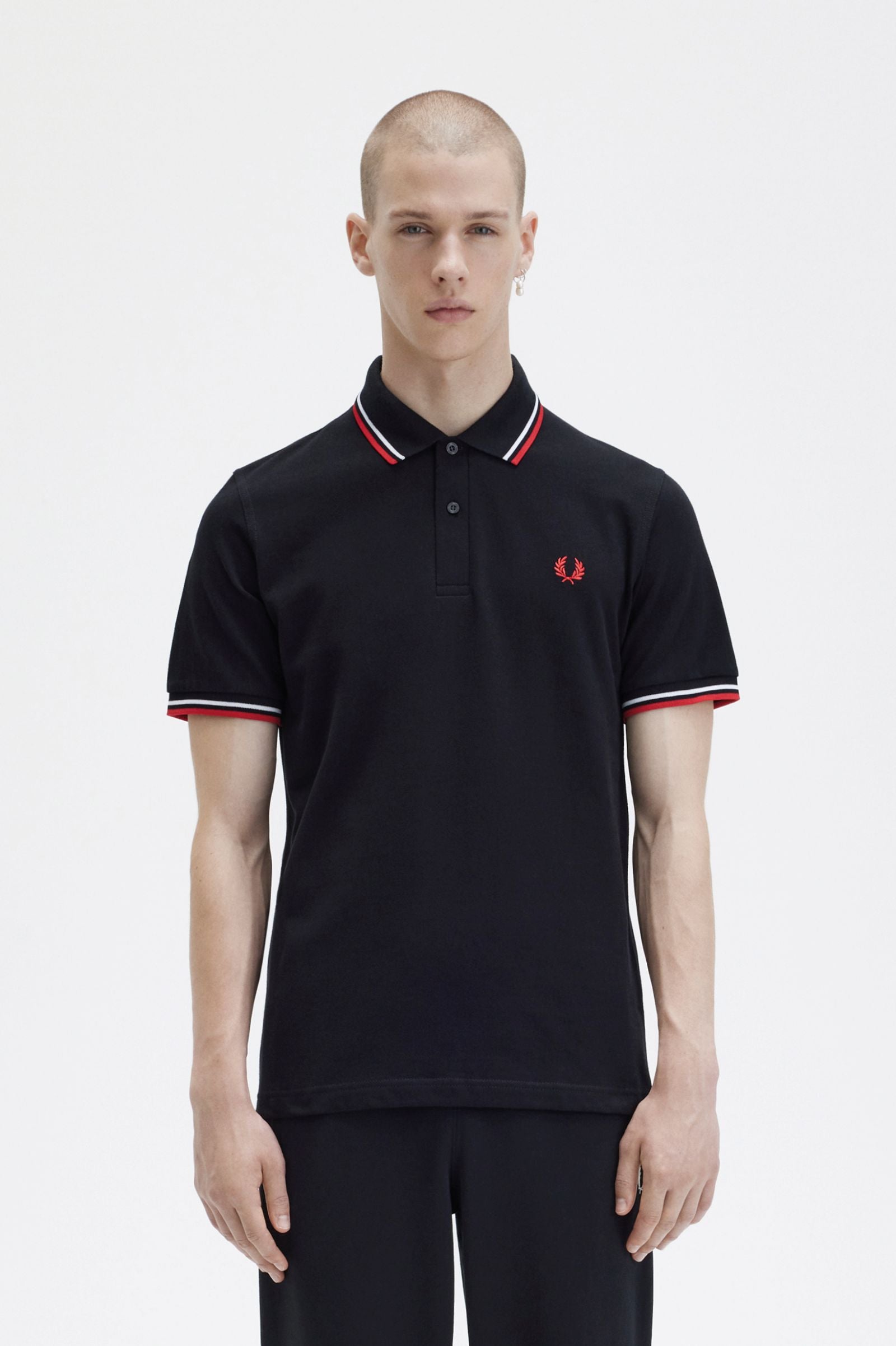 Fred Perry Twin Tipped Polo Made In England