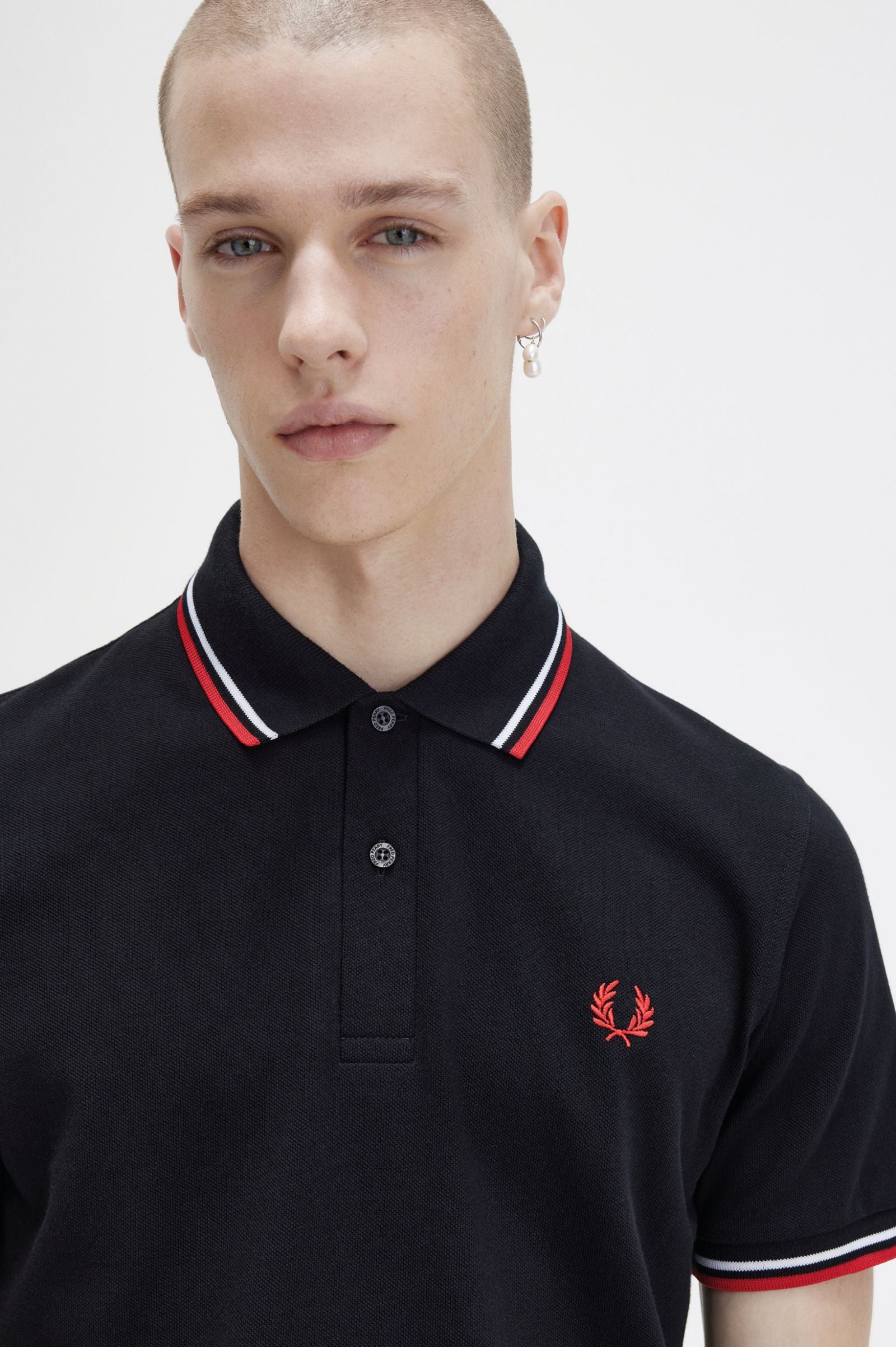 Fred Perry Twin Tipped Polo Made In England