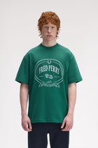 Fred Perry 'Chosen by Champions' Sport Green T-Shirt M1316