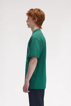 Fred Perry 'Chosen by Champions' Sport Green T-Shirt M1316