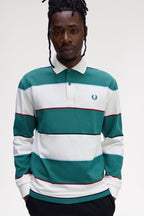 Fred Perry Jersey  Striped Polo Shirt M1728