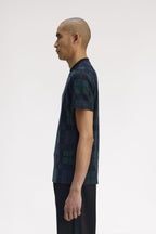 Fred Perry Black Watch Tartan T-Shirt