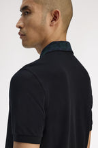 Fred Perry Black Watch Tartan Collar Polo M1762