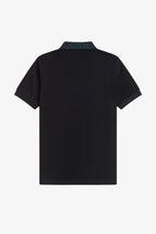 Fred Perry Black Watch Tartan Collar Polo M1762