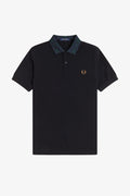 Fred Perry Black Watch Tartan Collar Polo M1762