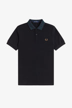 Fred Perry Black Watch Tartan Collar Polo M1762