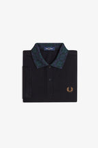 Fred Perry Black Watch Tartan Collar Polo M1762