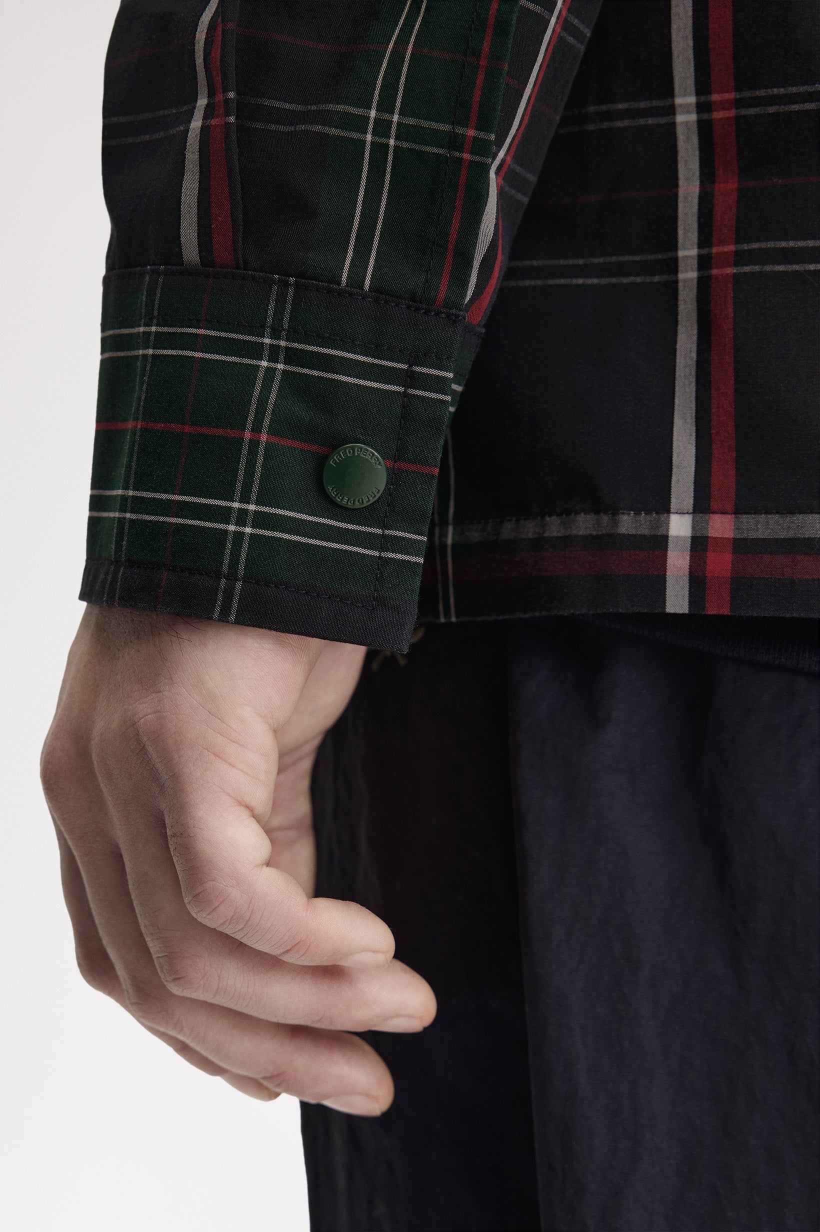 Fred Perry Tartan Overshirt M3466