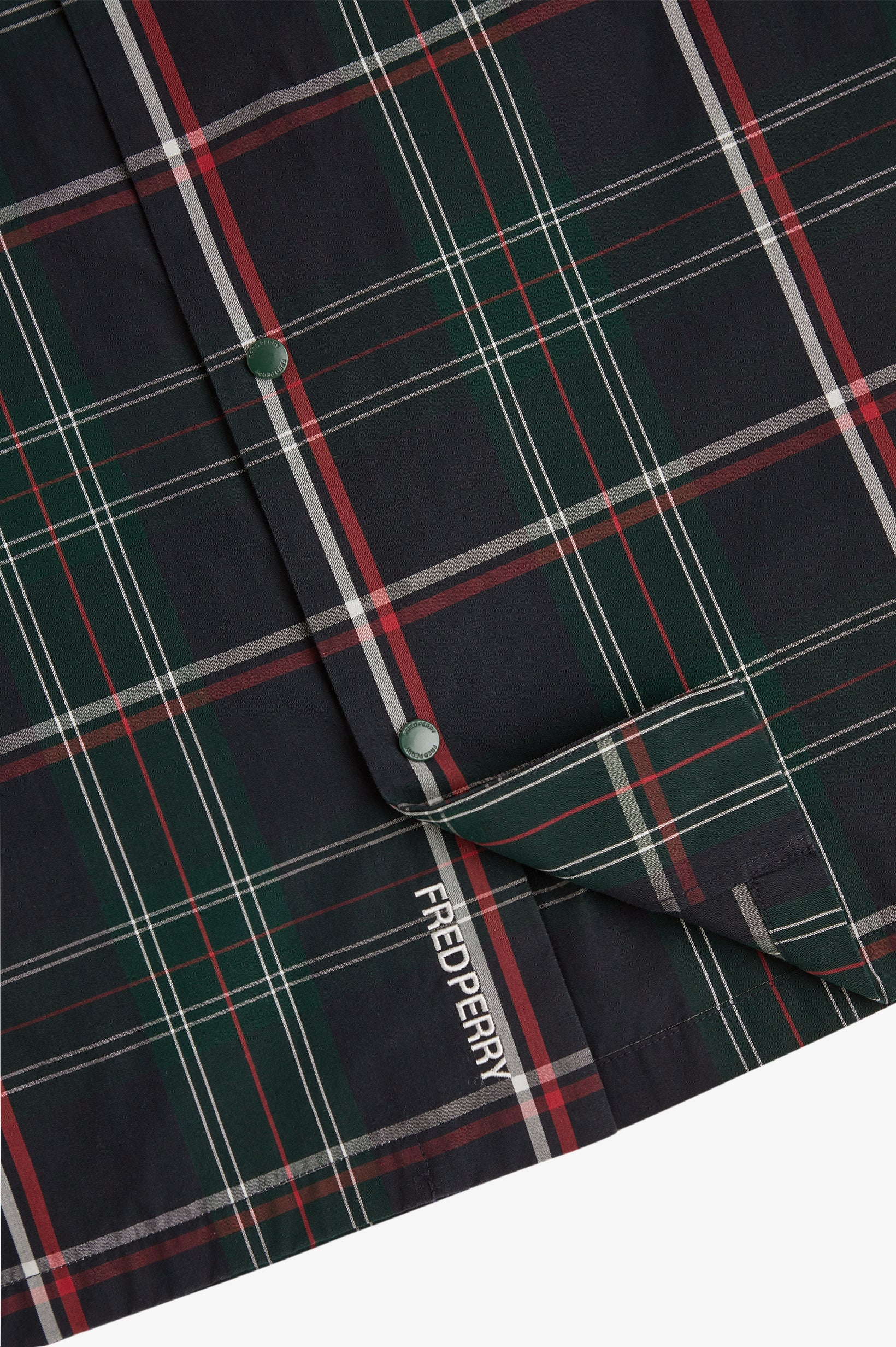 Fred Perry Tartan Overshirt M3466
