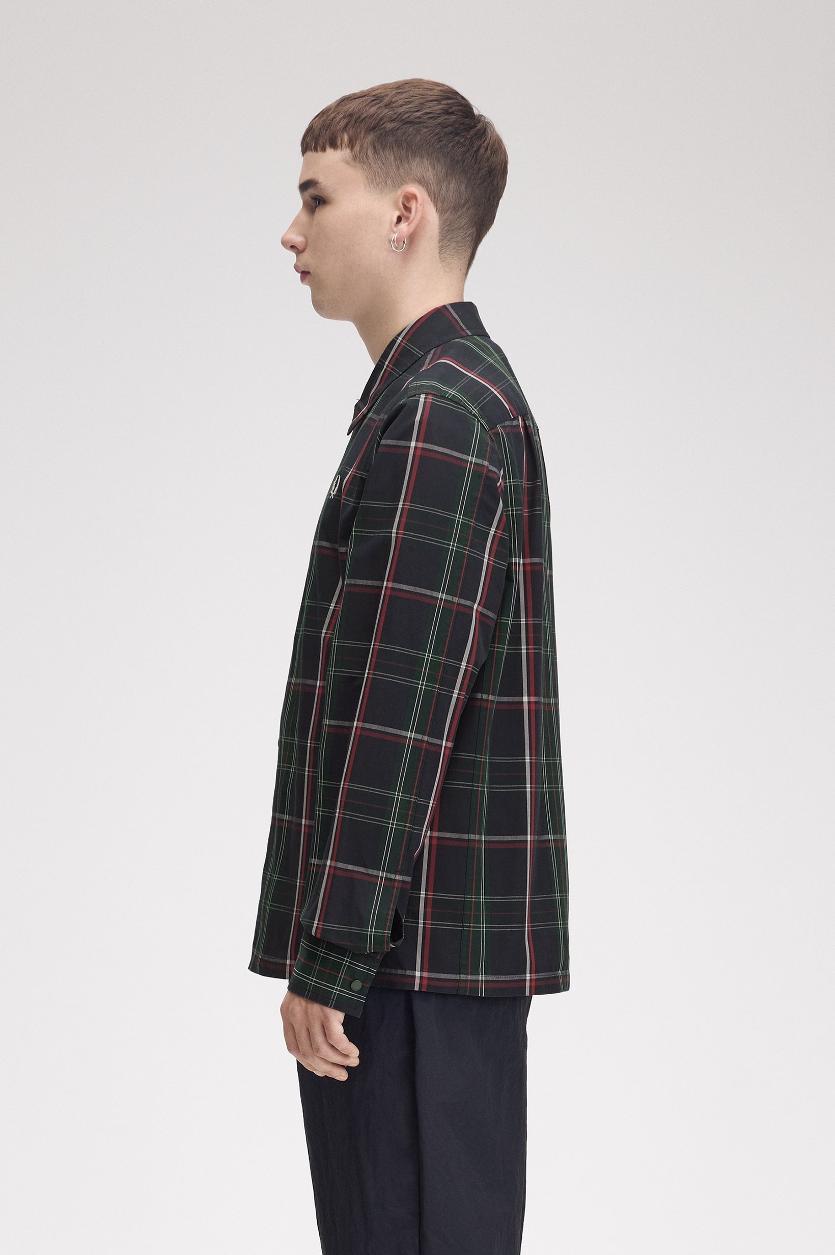 Fred Perry Tartan Overshirt M3466