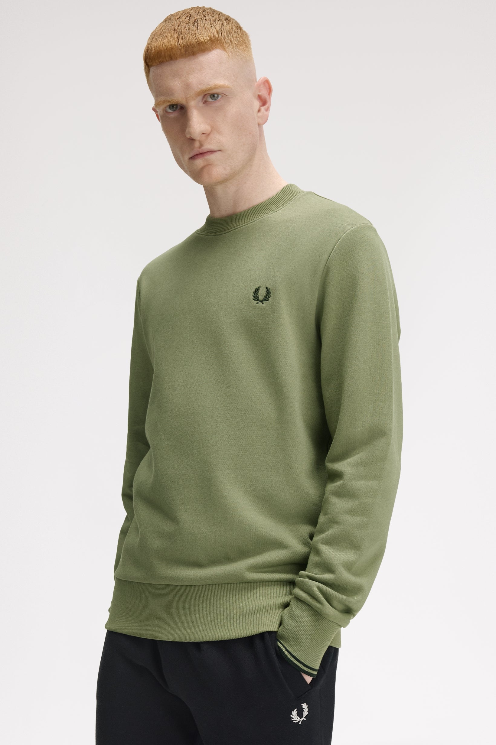 Fred Perry Crew Neck Sweatshirt M7535