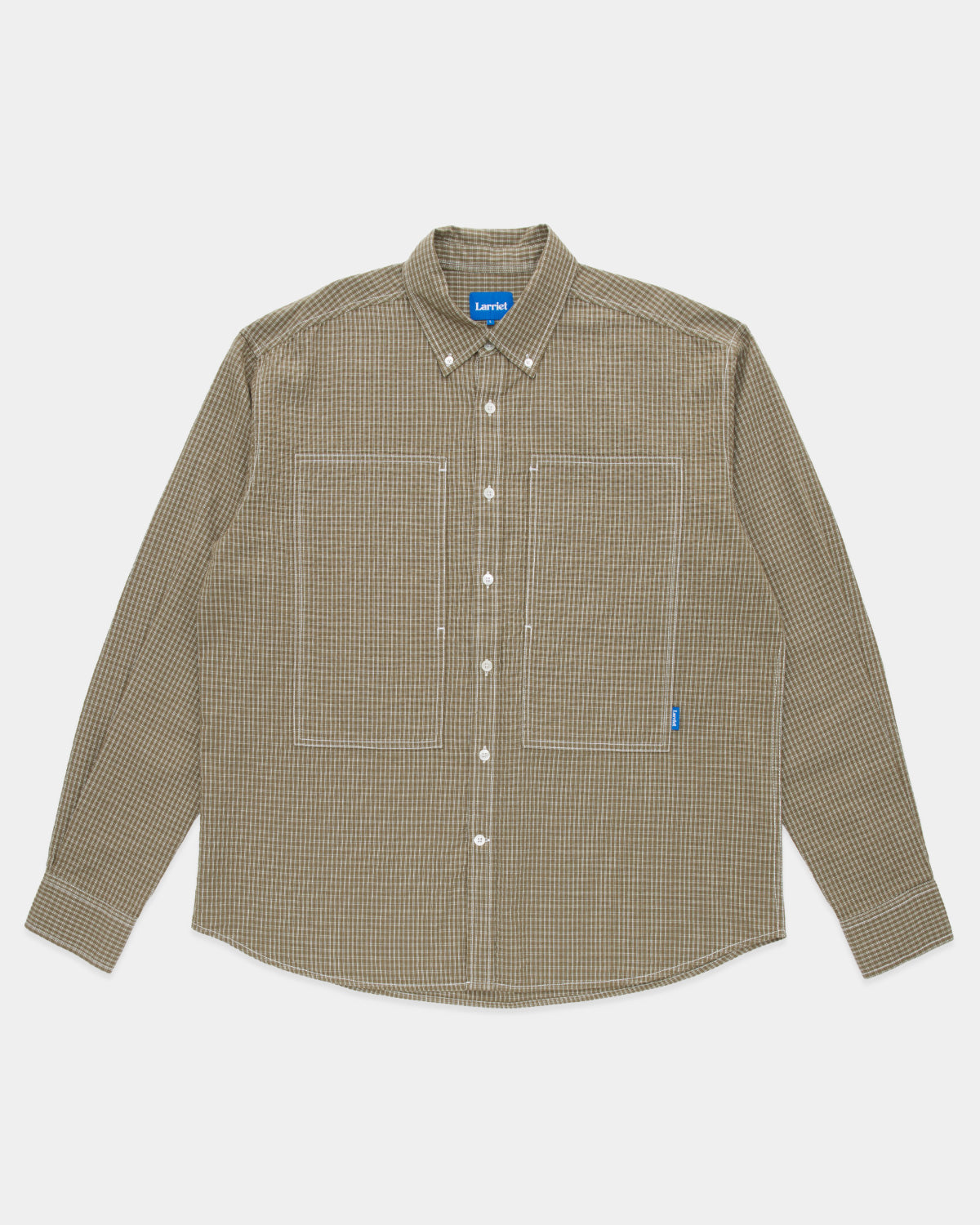 Larriet Grant Shirt Green Check