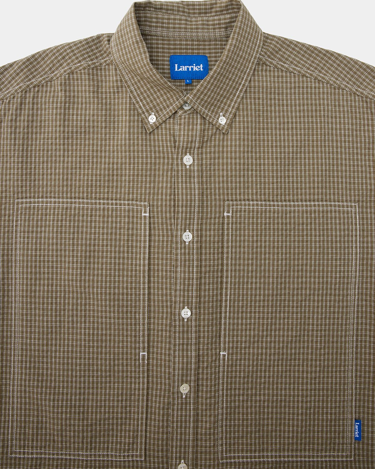 Larriet Grant Shirt Green Check