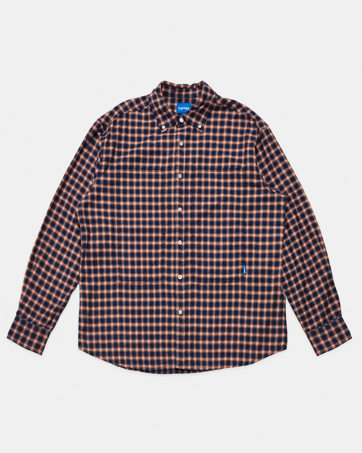 Larriet Grant Shirt - Navy Plaid