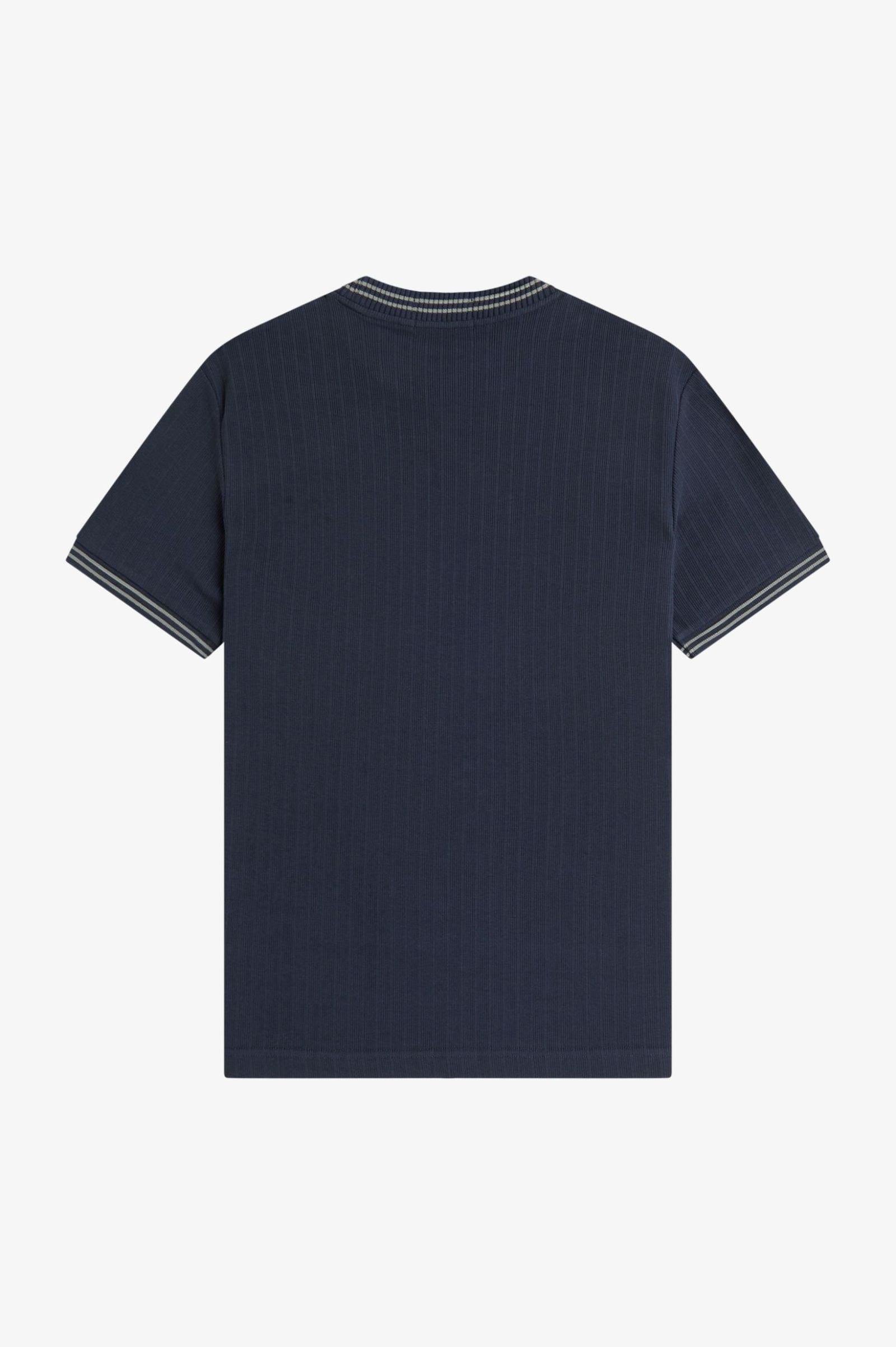 Fred Perry Ribbed Jersey T-Shirt M8679