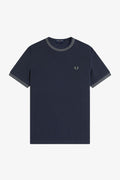 Fred Perry Ribbed Jersey T-Shirt M8679